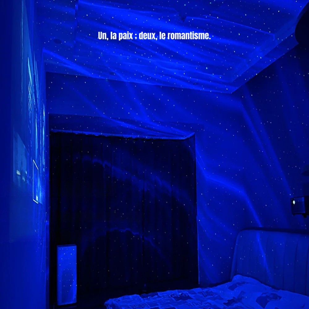Projecteur Galaxy Étoilé LED pour Chambre avec Effet Aurore
