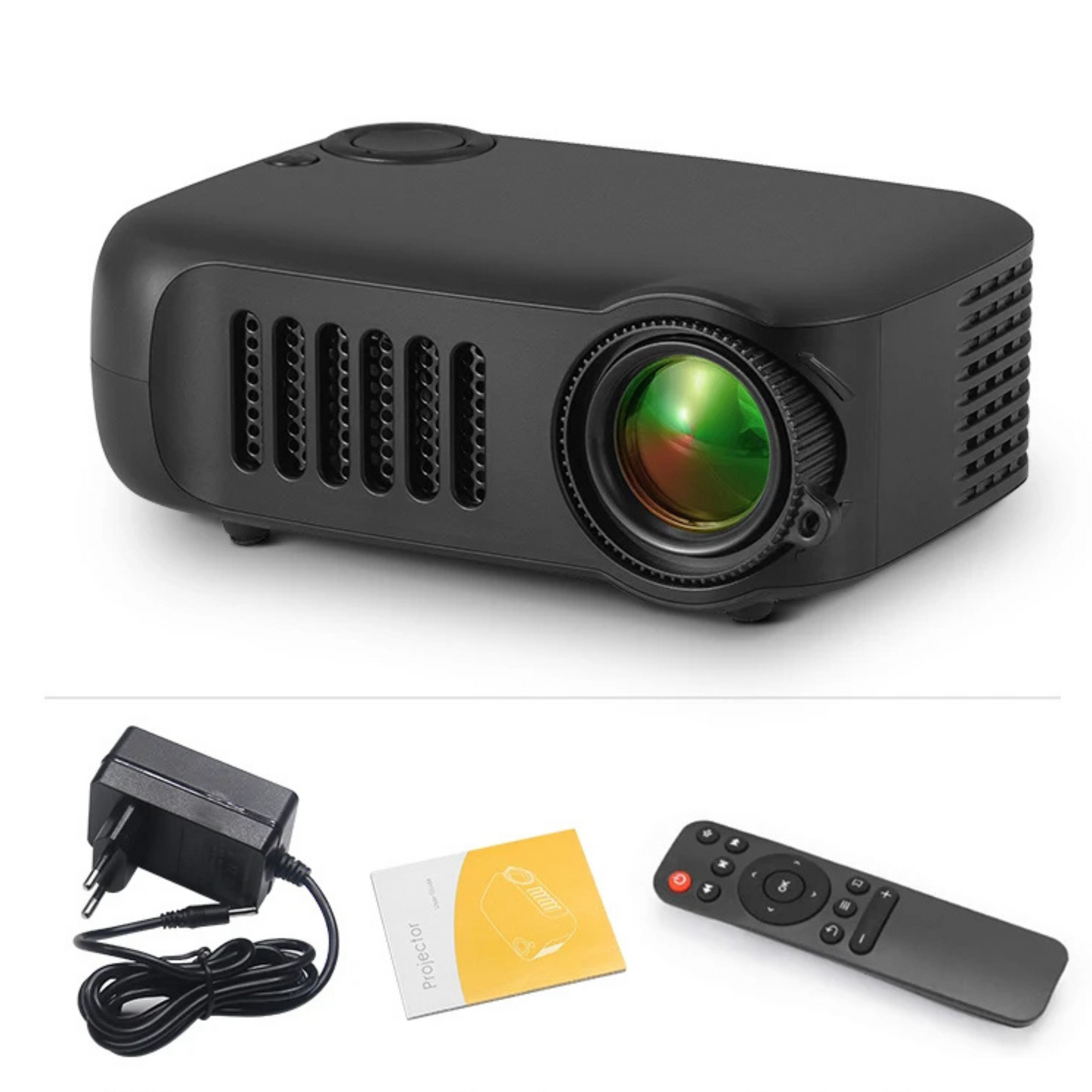 Mini Vidéoprojecteur LED Portable – HDMI, USB, 1000 Lumens