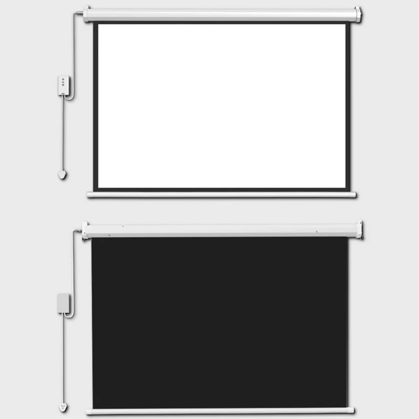 Écran projecteur HD motorisé 72" avec télécommande