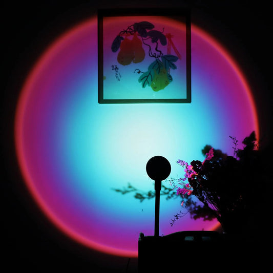 Détail de la lampe de projection USB