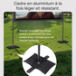 Écran de Projecteur 80 Pouces avec Support – Écran de Projection Portable 4K HD Intérieur & Extérieur 16:9