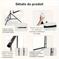 Écran de Projection Portable Extérieur 120 Pouces avec Trépied Robuste – Toile de Cinéma Compatible Tous Projecteurs