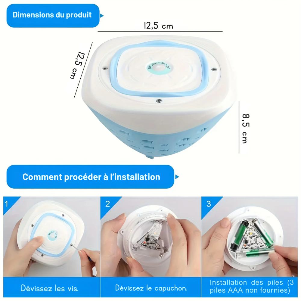 Lampe Piscine LED Projection Poisson Flottant – Éclairage Sous-Marin Multicolore IP67 pour Bassin et Fête