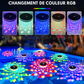 Lampe Flottante Solaire Piscine LED Projection Poisson Océanique IP68