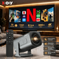 Mini Projecteur Portable Android 11 WiFi 6 HD 720P Compatible 4K Mini Home Cinéma