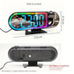 Réveil à Projection LED USB – Horloge Numérique avec Projection au Plafond et Mémoire Intégrée