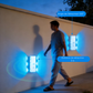 Lampe de Projection à Détecteur de Mouvement Rechargeable – Éclairage LED Magnétique pour Escaliers et Couloirs