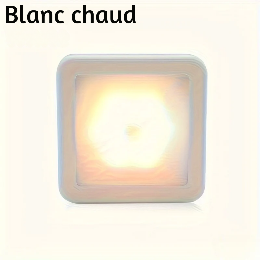 Projecteur LED avec Détecteur de Mouvement PIR – Lumière Intelligente pour Couloir, Escalier et Salle de Bain