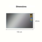 Écran de Projection Portable 4K Ultra HD – Toile 16:9 pour Home Cinéma et Vidéoprojecteur