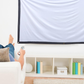Écran projecteur souple 84 à 150 pouces intérieur/extérieur