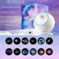 Projecteur d’étoiles enfant 12-en-1 – Veilleuse ciel étoilé 360° avec Bluetooth
