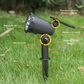 2 Spots Solaires 9 LED RGB IP65 pour Jardin – Projecteurs Extérieurs à Luminosité Réglable