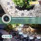 8 Projecteurs Solaires LED pour Jardin – Éclairage de Sol en Acier Inoxydable