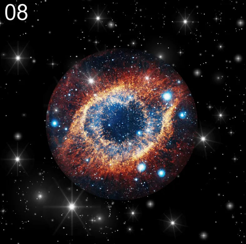 Projecteur galaxie étoilé 12-en-1 – Lampe planétarium 360° avec aurores boréales, veilleuse chambre enfants & adultes