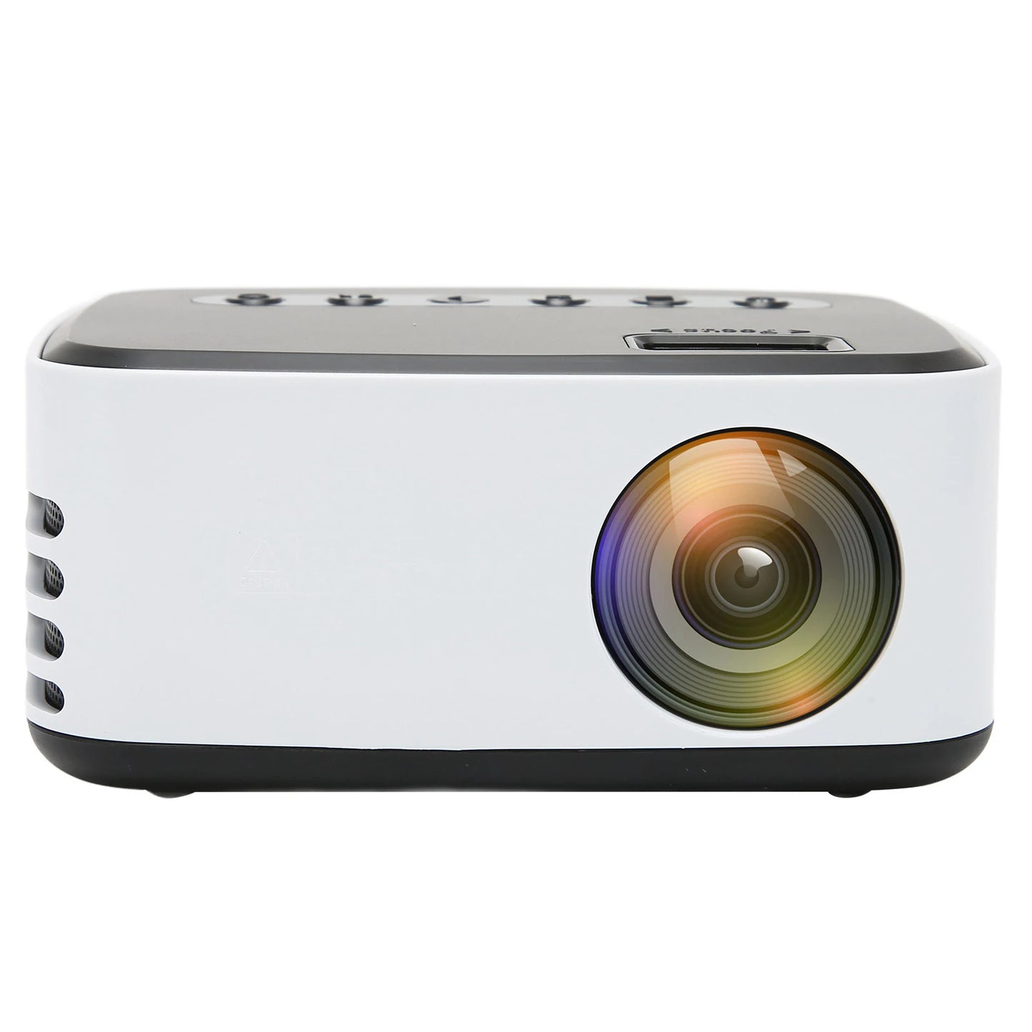 Mini projecteur HD 1080P portable WiFi pour maison & extérieur