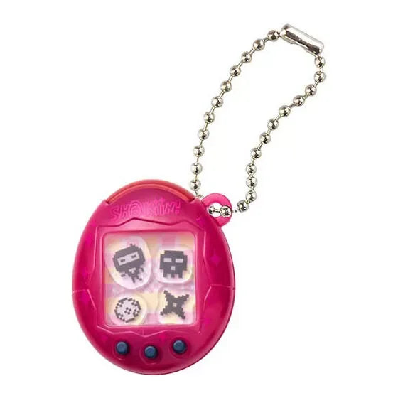 Tamagotchi – Porte-clé Memetchi shaker série P2, figurine capsule à collectionner