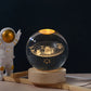 Projecteur Galaxie LED 3D Boule Cristal Saturne, Déco Chambre