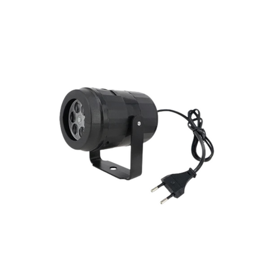 Projecteur Noël LED 6 Motifs Flocons Fête Laser