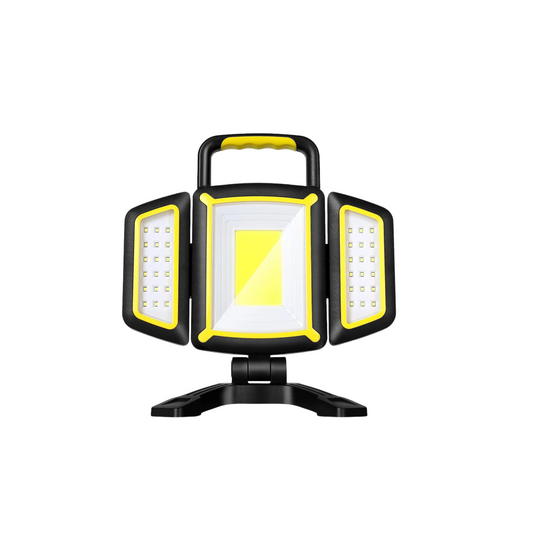 Projecteur de chantier sans fil LED 3000 lm rechargeable