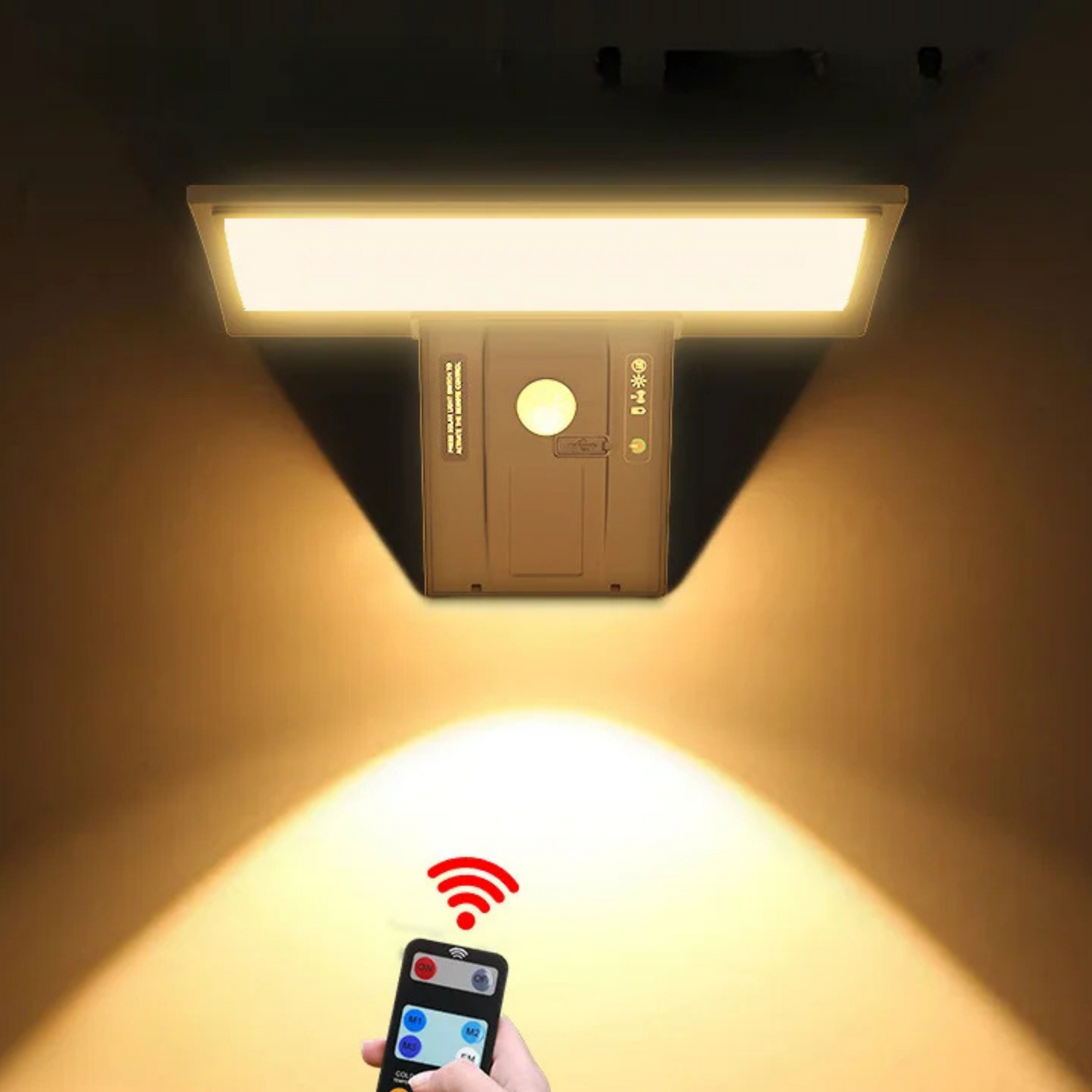 Projecteur solaire avec détecteur de mouvement LED IP65