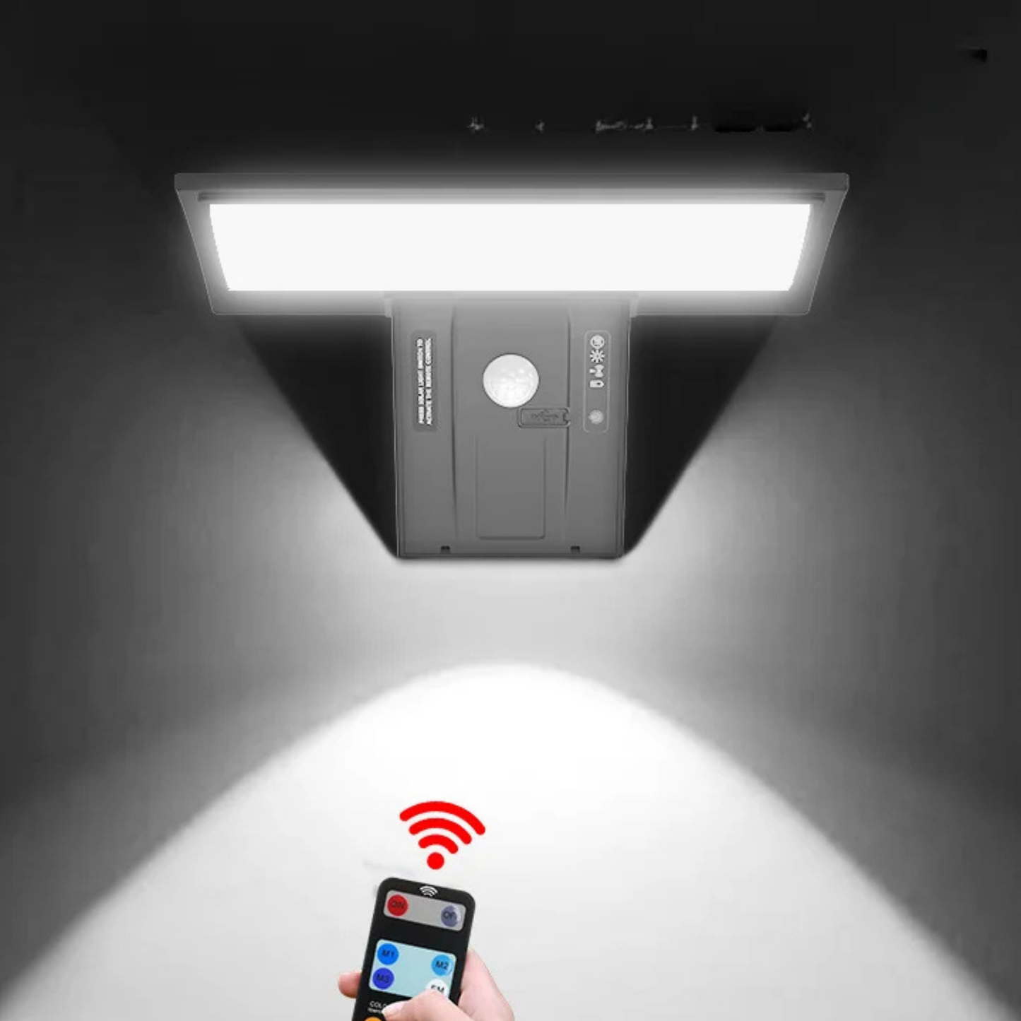 Projecteur solaire avec détecteur de mouvement LED IP65