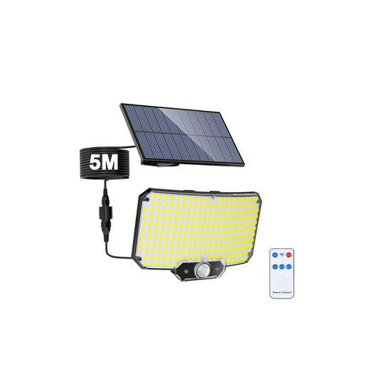 Projecteur solaire avec détecteur de mouvement 234 LED