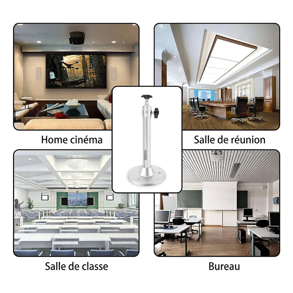 Rotation à 360° du support – version française