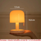 Lampe coucher de soleil vue de côté – version française