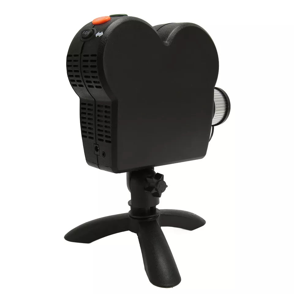 Projecteur LED Halloween et Noël Étanche avec 12 Films HD