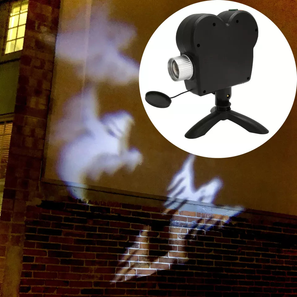 Projecteur LED Halloween et Noël Étanche avec 12 Films HD